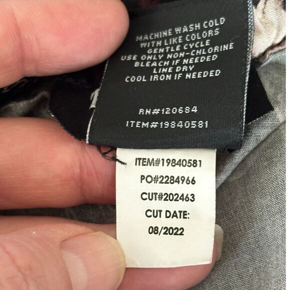 Thorn & Fable High Low Skirt Skull Print Whimsy Goth 1X Romeo Juliet Quotes - Picture 6 of 8